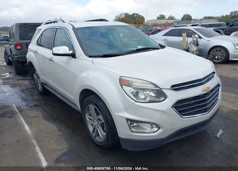 2016 CHEVROLET EQUINOX LTZ VIN: 2GNALDEK6G6219535