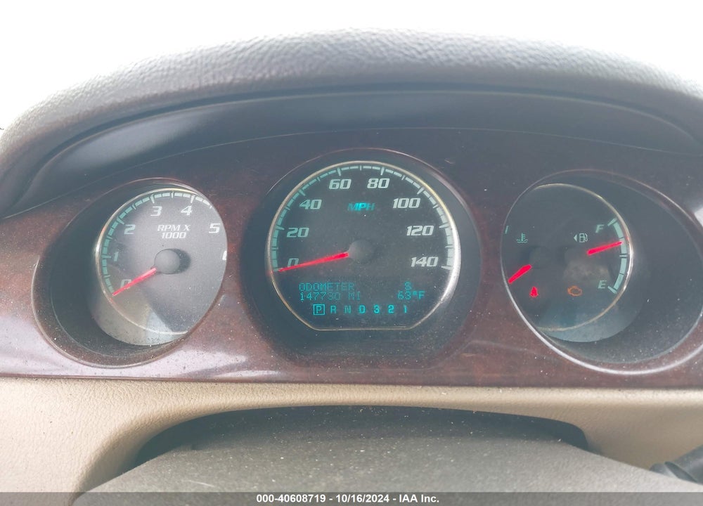 2009 BUICK LUCERNE CX-2 VIN: 1G4HP57M89U147656