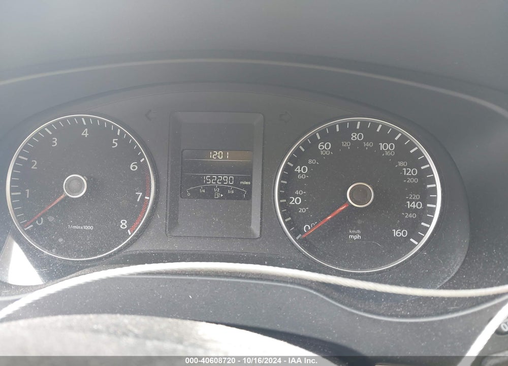 2012 VOLKSWAGEN JETTA 2.5L SE VIN: 3VWDP7AJ5CM337548