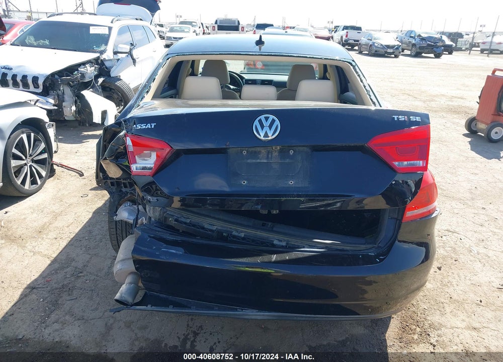 2015 VOLKSWAGEN PASSAT 1.8T SE VIN: 1VWBS7A34FC027579