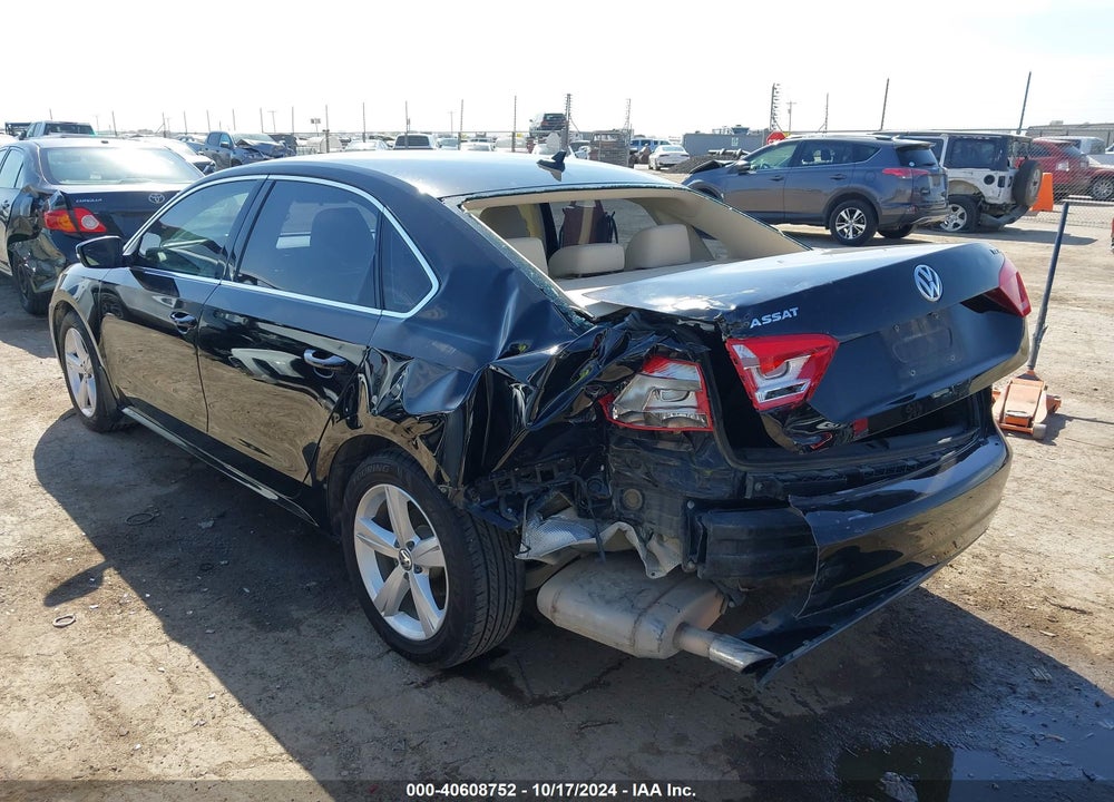 2015 VOLKSWAGEN PASSAT 1.8T SE VIN: 1VWBS7A34FC027579