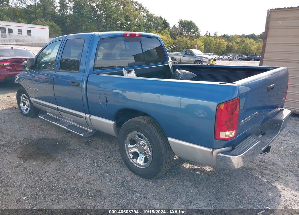 2003 DODGE RAM 1500 SLT/LARAMIE/ST VIN: 1D3HA18N93J623130