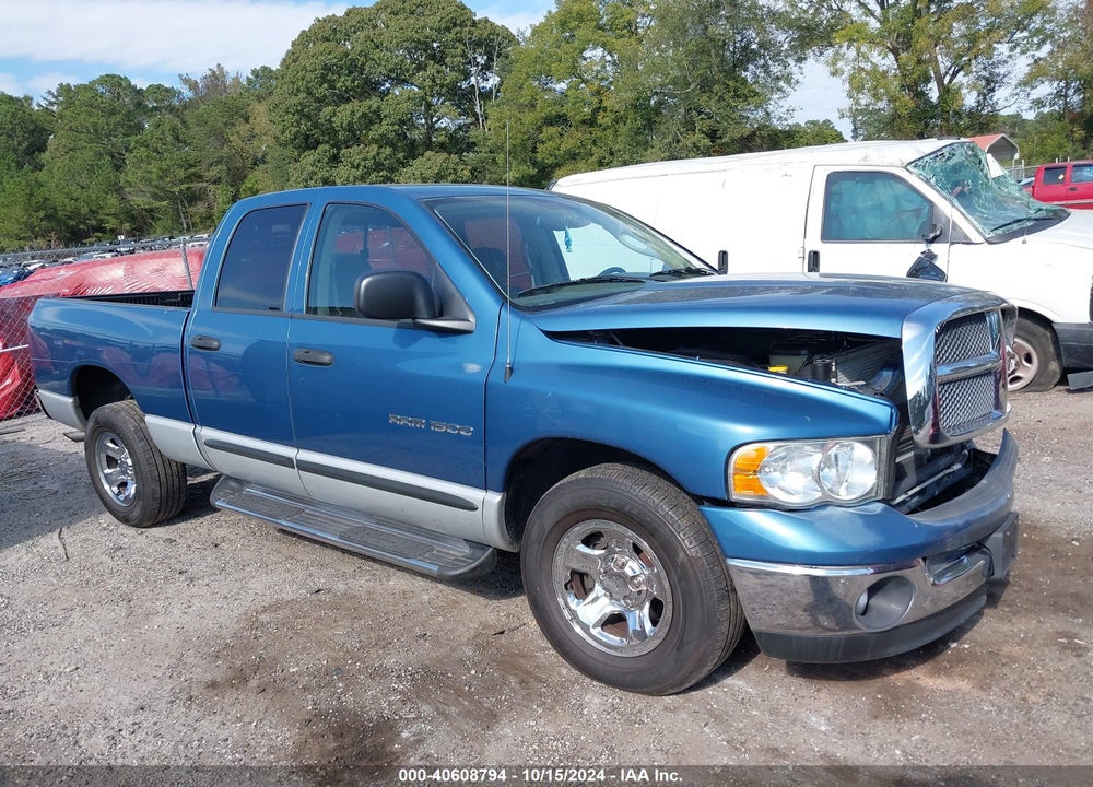 2003 DODGE RAM 1500 SLT/LARAMIE/ST VIN: 1D3HA18N93J623130