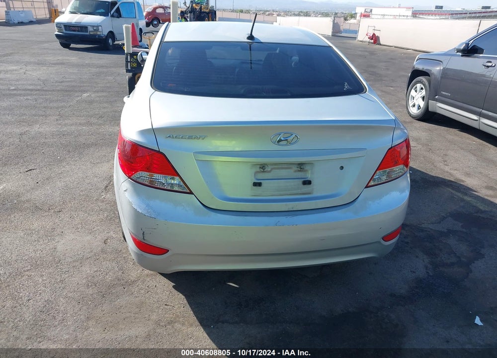 2013 HYUNDAI ACCENT GLS VIN: KMHCU4AEXDU433581