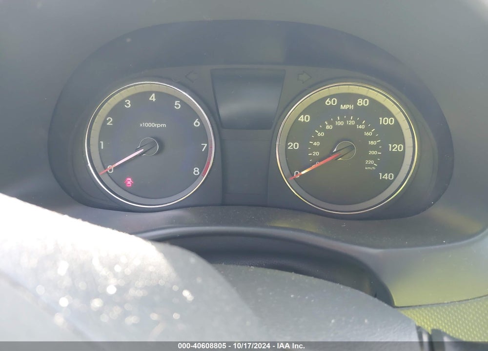 2013 HYUNDAI ACCENT GLS VIN: KMHCU4AEXDU433581