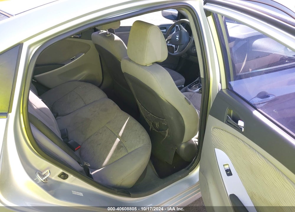 2013 HYUNDAI ACCENT GLS VIN: KMHCU4AEXDU433581