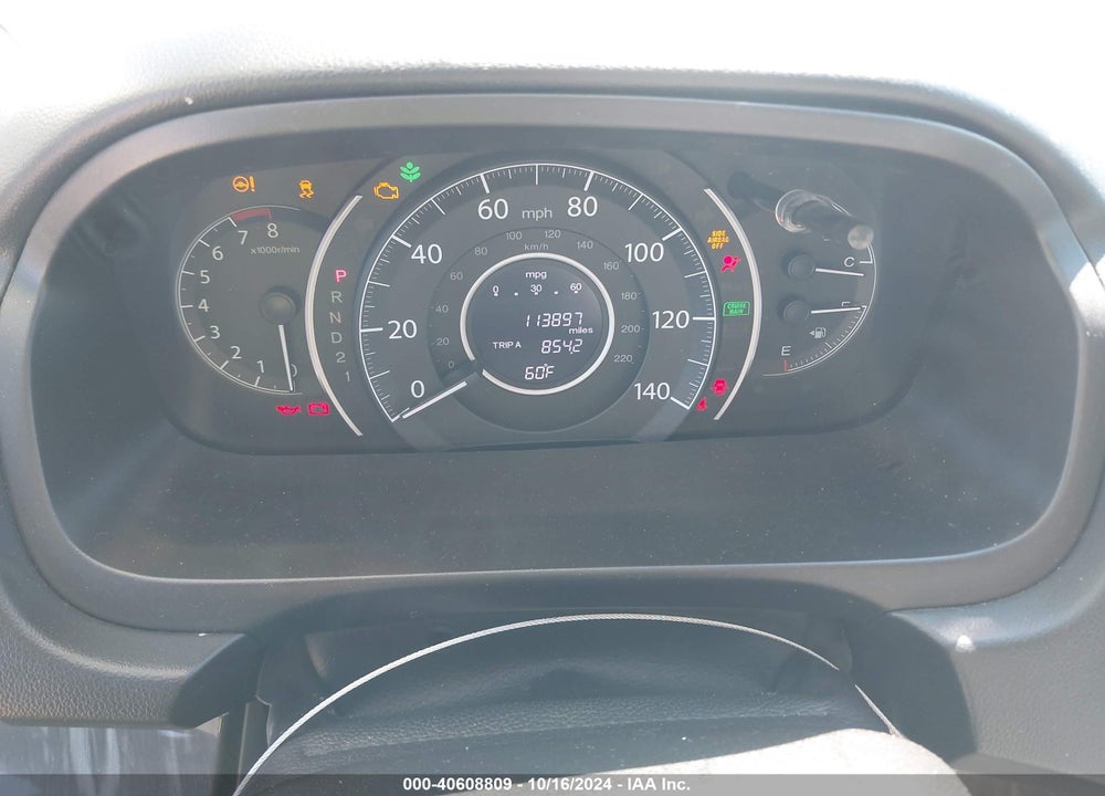 2013 HONDA CR-V EX-L VIN: 5J6RM3H73DL008073