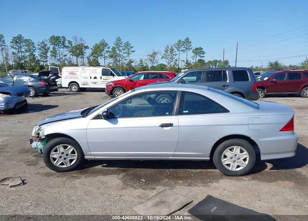 2005 HONDA CIVIC VP VIN: 1HGEM22115L020910