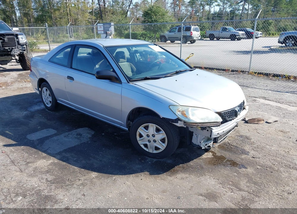 2005 HONDA CIVIC VP VIN: 1HGEM22115L020910