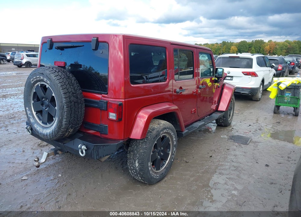 2012 JEEP WRANGLER UNLIMITED SAHARA VIN: 1C4BJWEG6CL284090