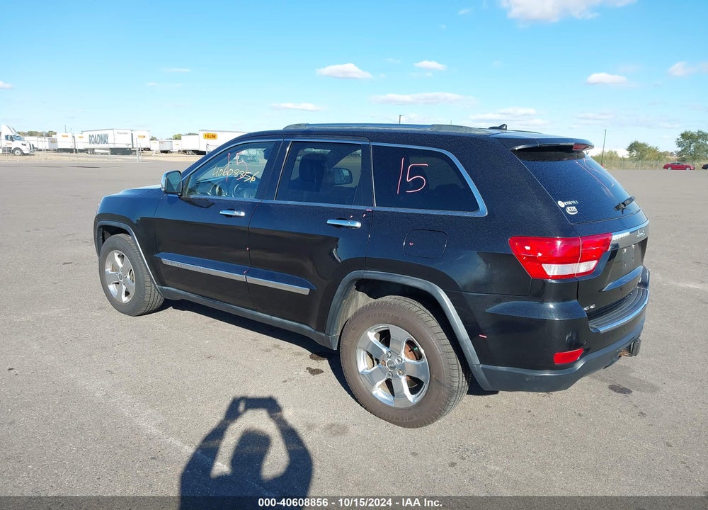 2011 JEEP GRAND CHEROKEE LIMITED VIN: 1J4RR5GG3BC554738