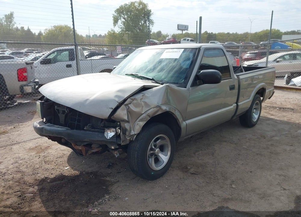 2002 GMC SONOMA SL VIN: 1GTCS145828130891