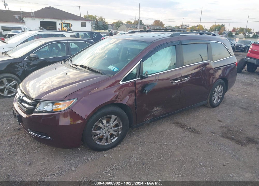 2015 HONDA ODYSSEY EX-L VIN: 5FNRL5H64FB041259