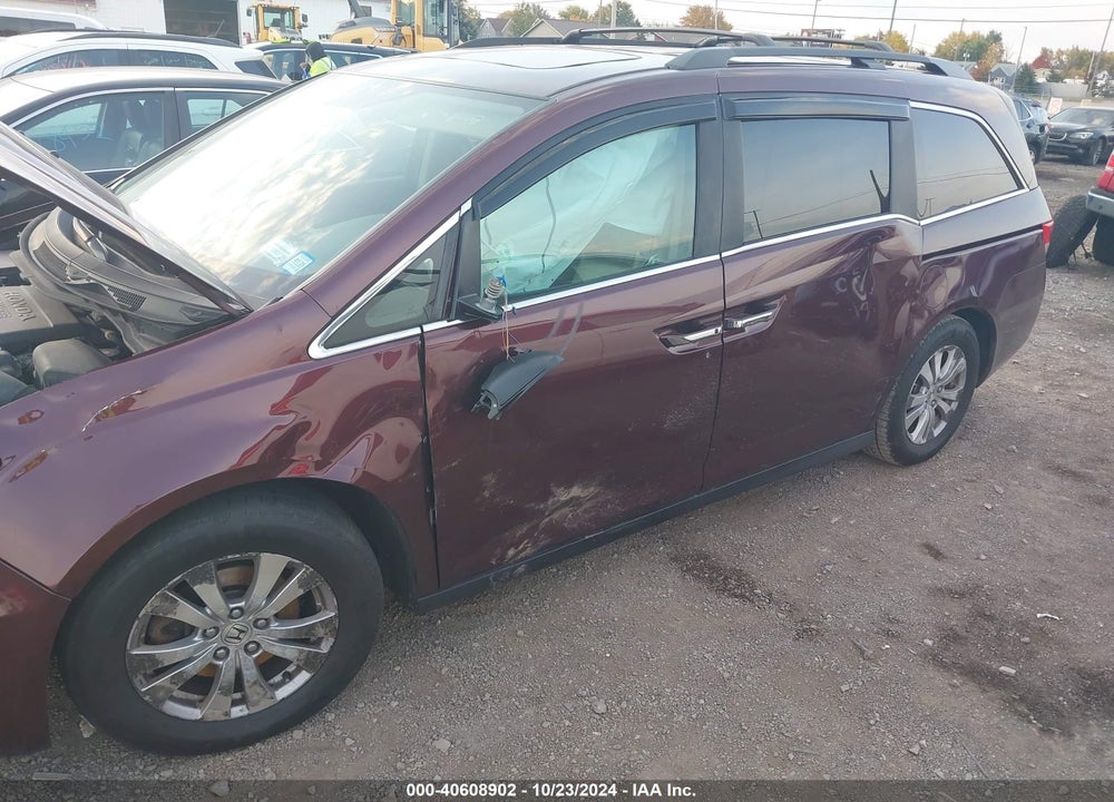 2015 HONDA ODYSSEY EX-L VIN: 5FNRL5H64FB041259