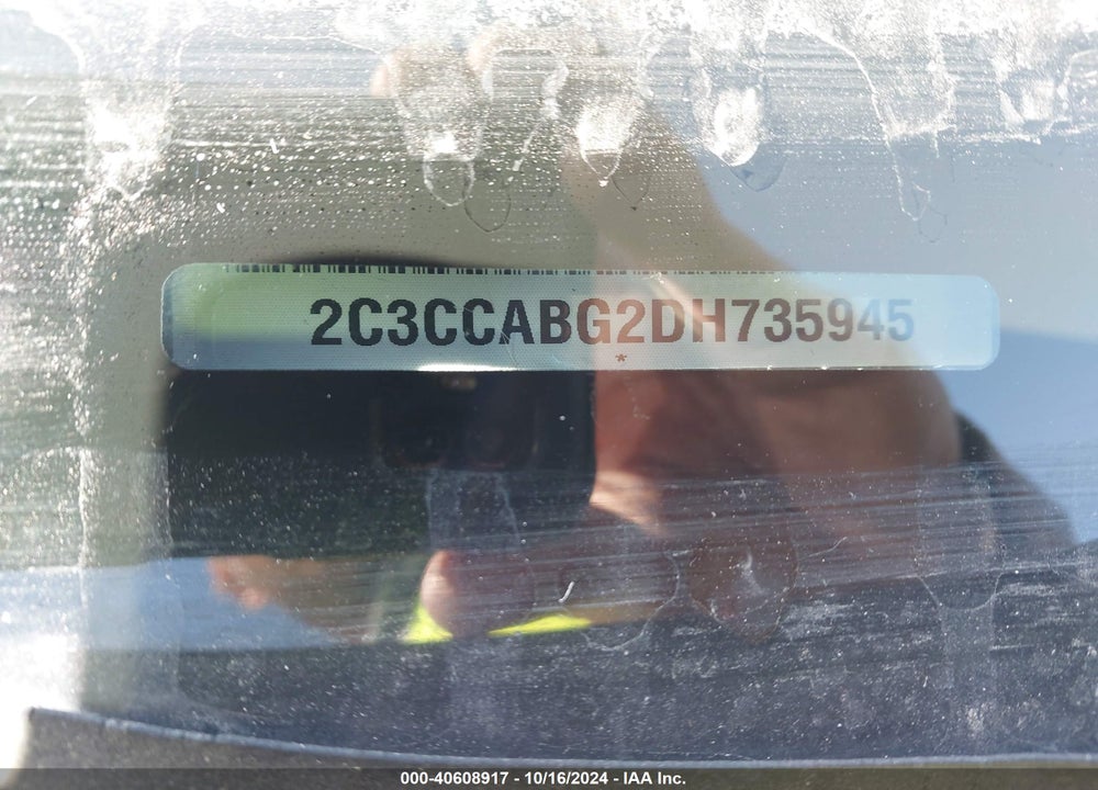 2013 CHRYSLER 300 300S VIN: 2C3CCABG2DH735945