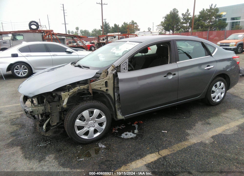 2015 NISSAN SENTRA S VIN: 3N1AB7AP8FY322938