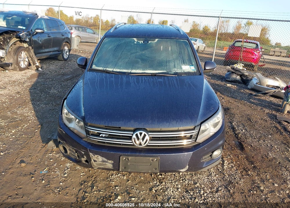 2016 VOLKSWAGEN TIGUAN R-LINE VIN: WVGBV7AX4GW075673