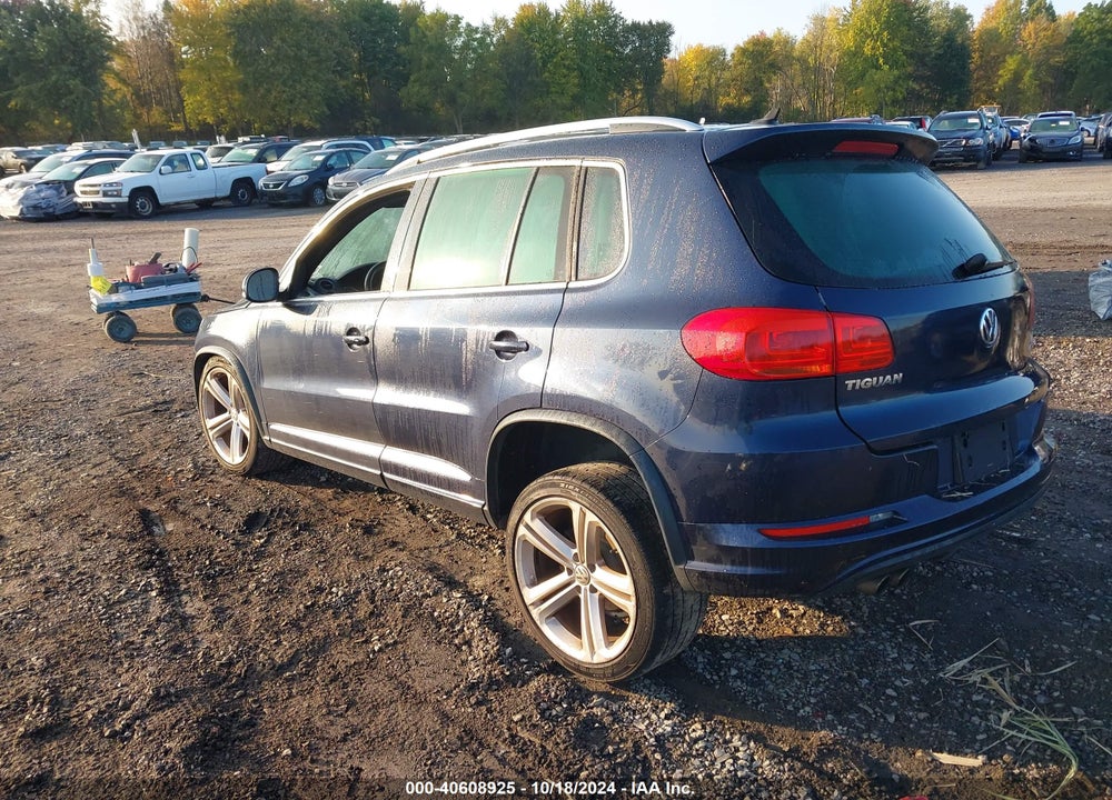 2016 VOLKSWAGEN TIGUAN R-LINE VIN: WVGBV7AX4GW075673