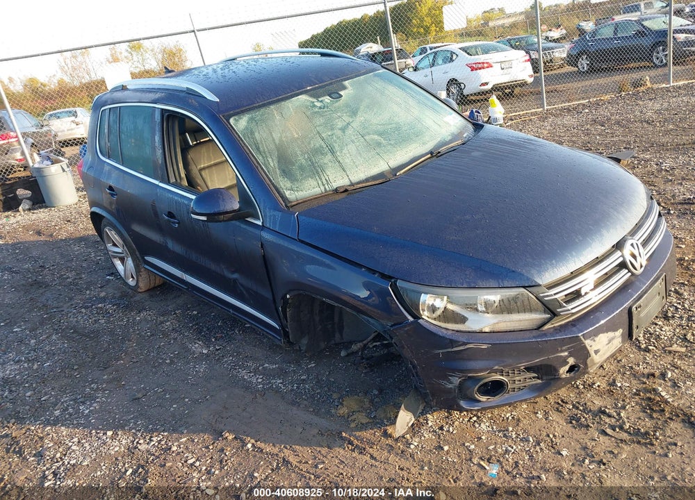 2016 VOLKSWAGEN TIGUAN R-LINE VIN: WVGBV7AX4GW075673
