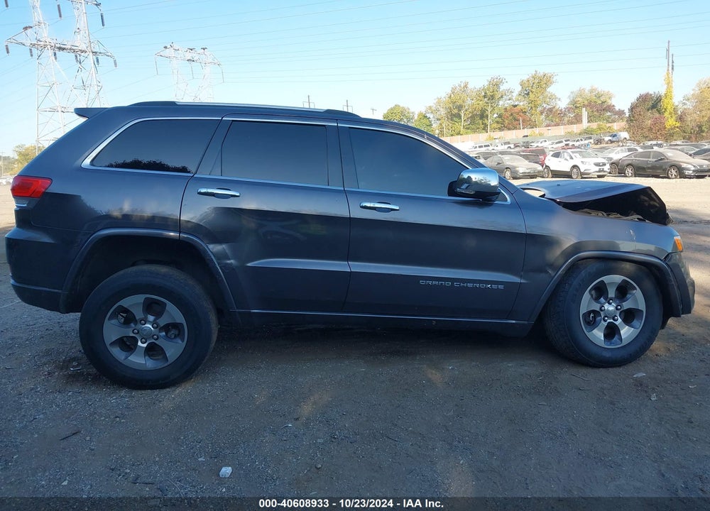 2015 JEEP GRAND CHEROKEE OVERLAND VIN: 1C4RJFCG4FC717301