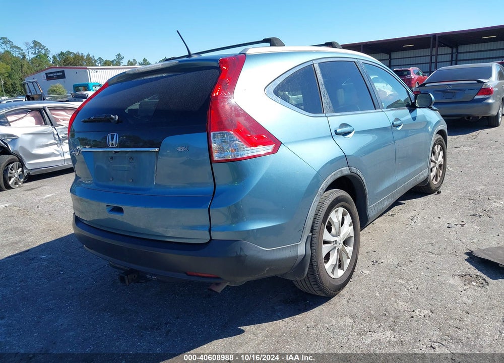 2013 HONDA CR-V EX-L VIN: 5J6RM3H75DL042886