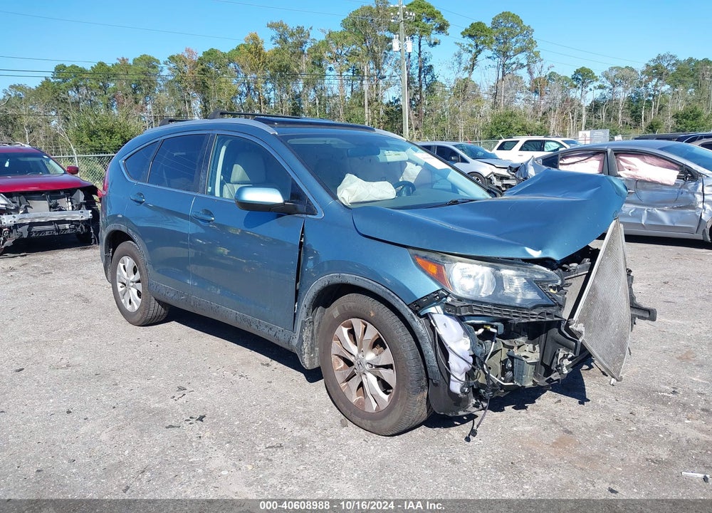 2013 HONDA CR-V EX-L VIN: 5J6RM3H75DL042886