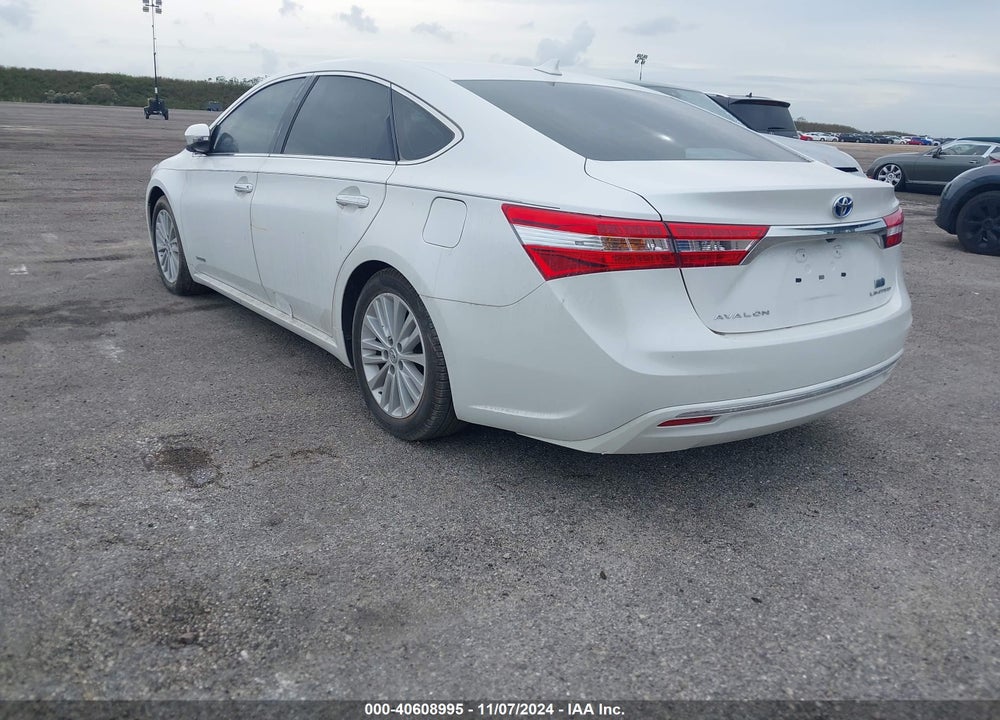 2015 TOYOTA AVALON HYBRID LIMITED VIN: 4T1BD1EB0FU043733