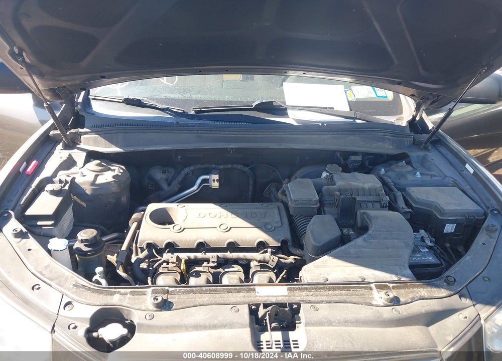 2012 HYUNDAI SANTA FE GLS VIN: 5XYZGDAB0CG146276
