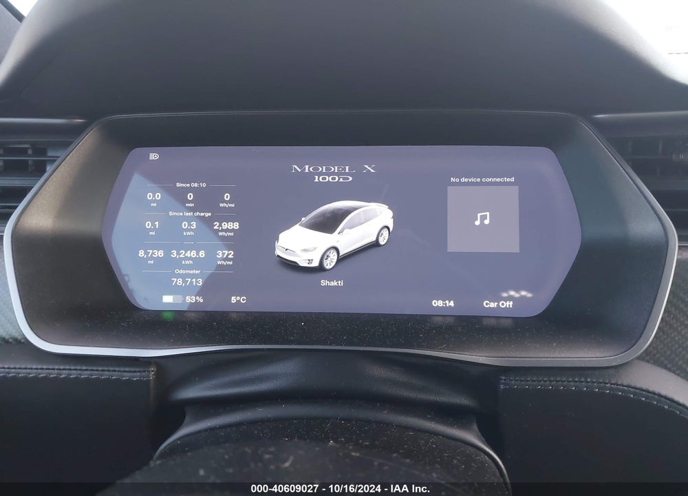 2018 TESLA MODEL X VIN: 5YJXCDE20JF139460