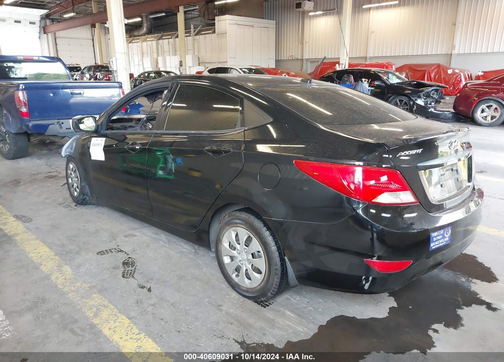 2016 HYUNDAI ACCENT SE VIN: KMHCT4AE8GU139281