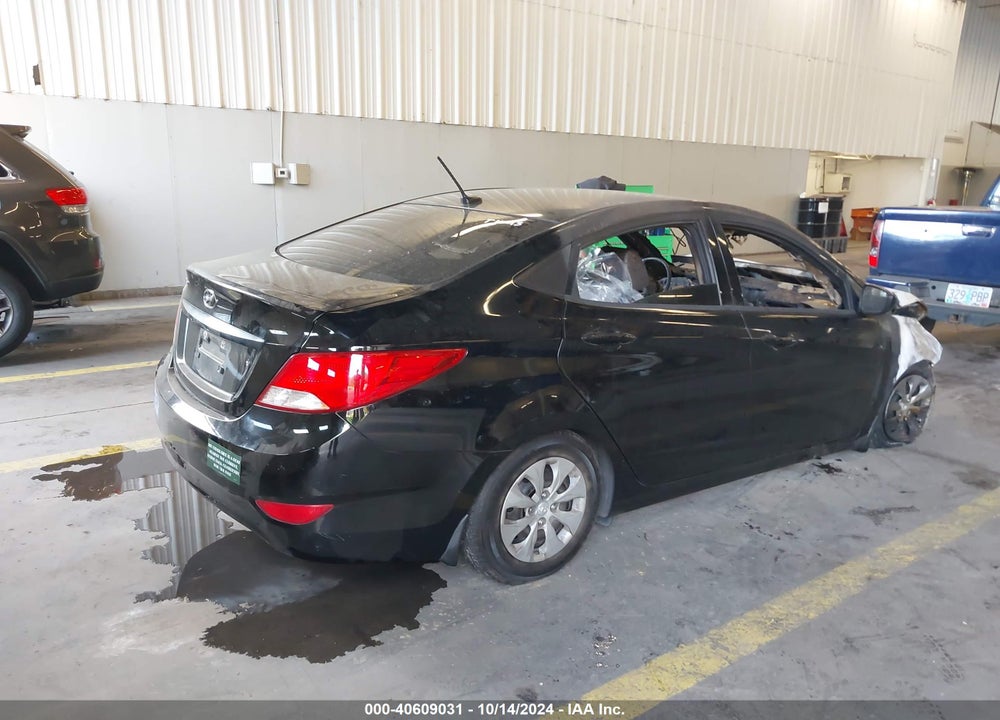 2016 HYUNDAI ACCENT SE VIN: KMHCT4AE8GU139281