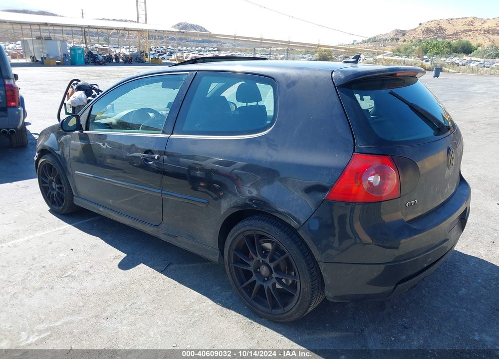 2007 VOLKSWAGEN GTI 2-DOOR VIN: WVWFV71K47W037760
