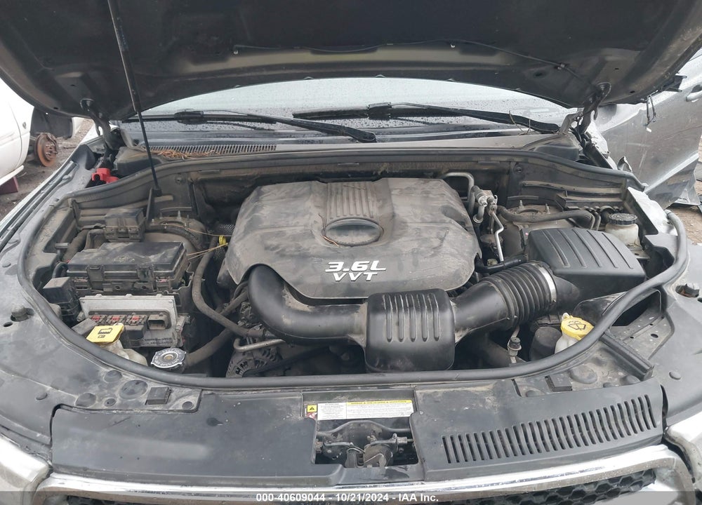 2012 DODGE DURANGO CREW VIN: 1C4RDJDG5CC126897
