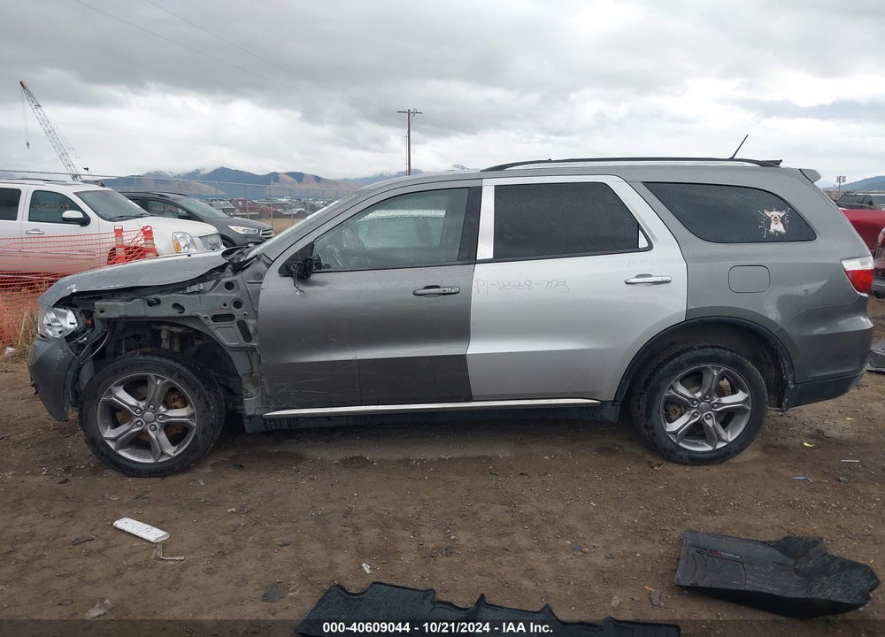 2012 DODGE DURANGO CREW VIN: 1C4RDJDG5CC126897