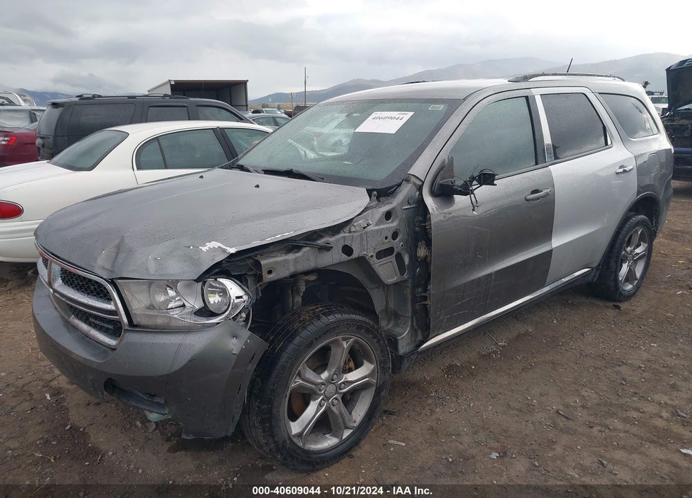 2012 DODGE DURANGO CREW VIN: 1C4RDJDG5CC126897