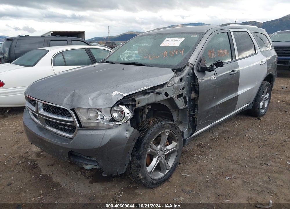 2012 DODGE DURANGO CREW VIN: 1C4RDJDG5CC126897