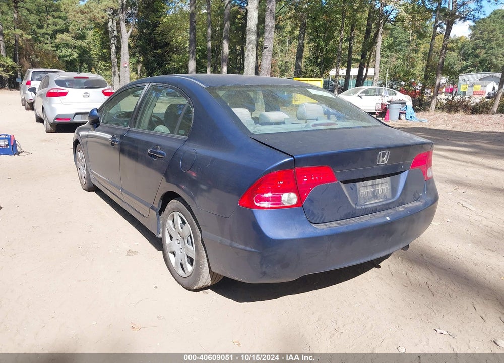 2008 HONDA CIVIC LX VIN: 2HGFA16568H517859
