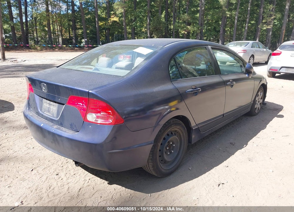 2008 HONDA CIVIC LX VIN: 2HGFA16568H517859