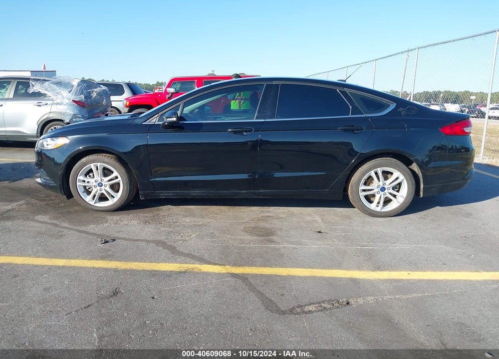 2018 FORD FUSION SE VIN: 3FA6P0HD9JR208155