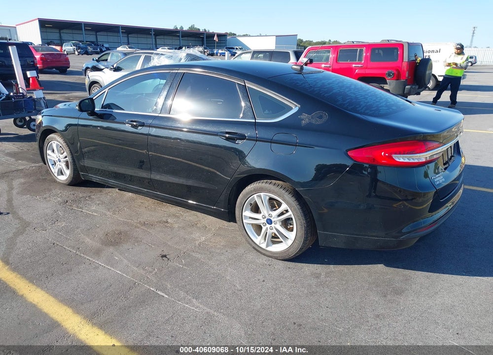 2018 FORD FUSION SE VIN: 3FA6P0HD9JR208155