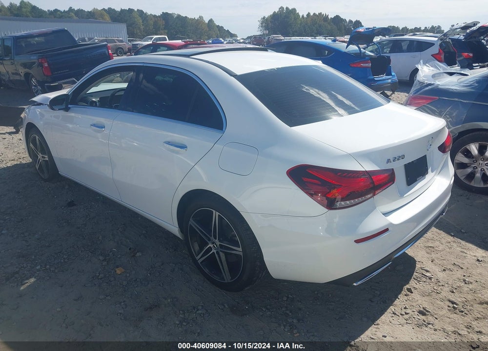 2019 MERCEDES-BENZ A 220 VIN: WDD3G4EB2KW029449