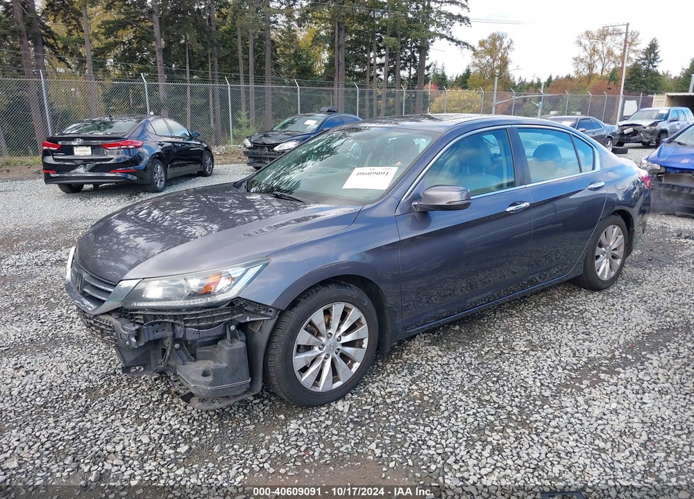 2014 HONDA ACCORD EX-L VIN: 1HGCR2F83EA305653