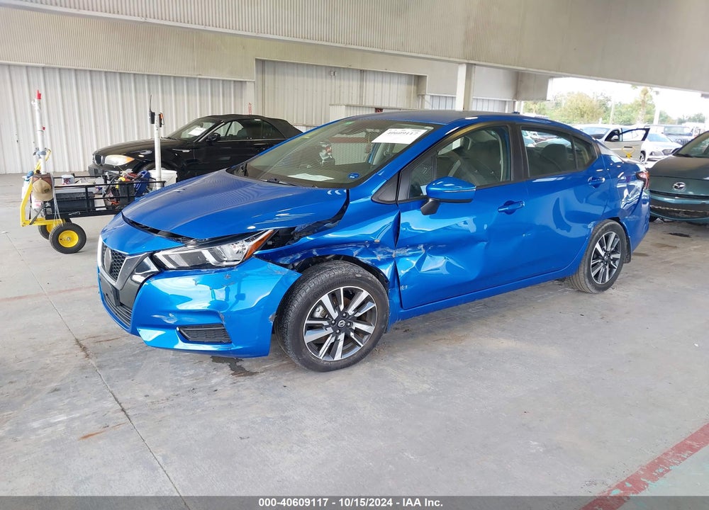 2021 NISSAN VERSA SV XTRONIC CVT VIN: 3N1CN8EV4ML919285