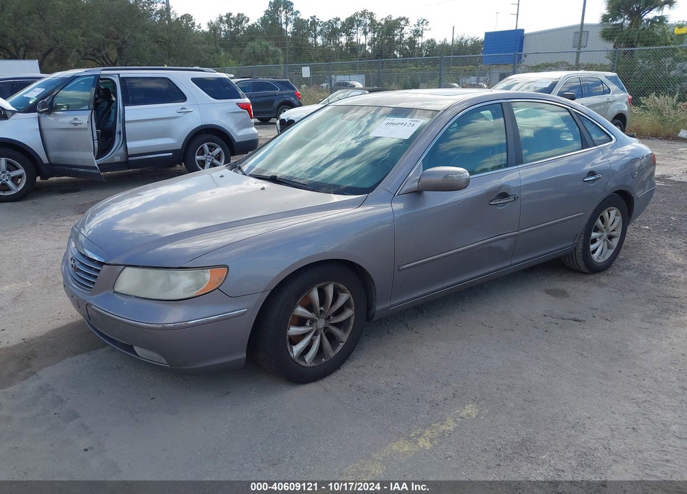 2008 HYUNDAI AZERA LIMITED VIN: KMHFC46F58A295828