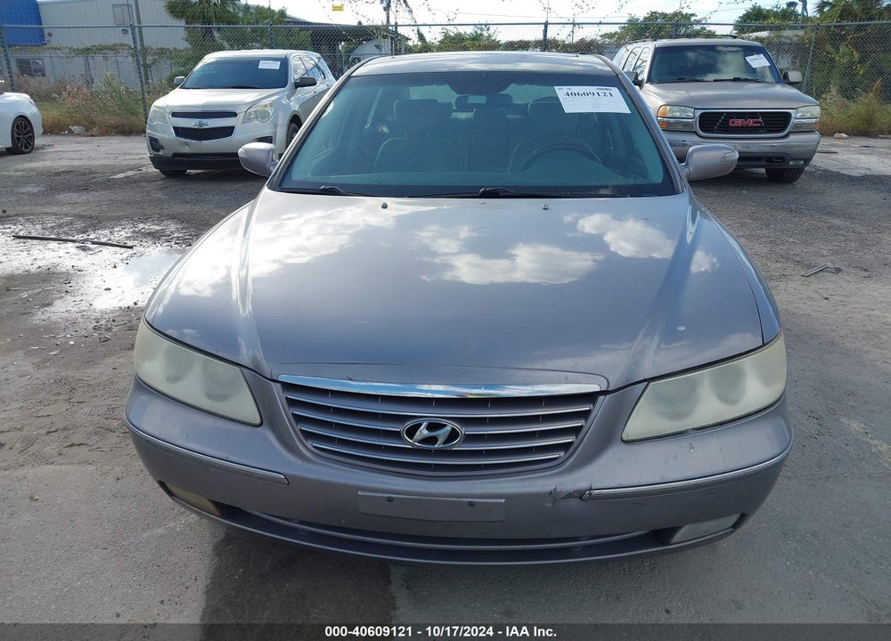 2008 HYUNDAI AZERA LIMITED VIN: KMHFC46F58A295828