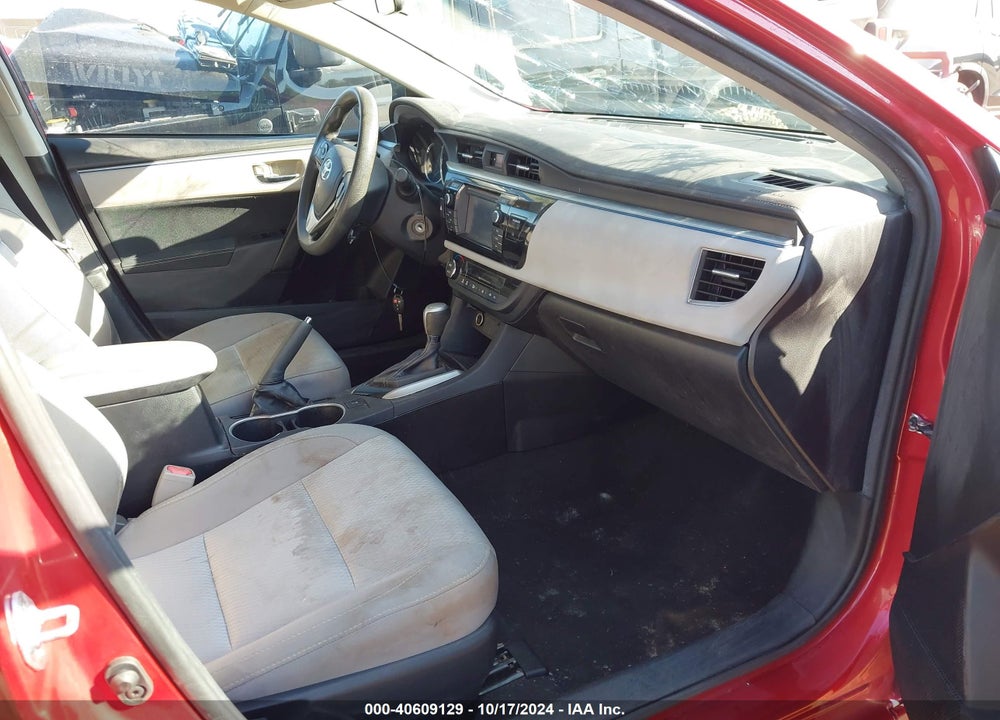 2016 TOYOTA COROLLA LE VIN: 2T1BURHE7GC607613