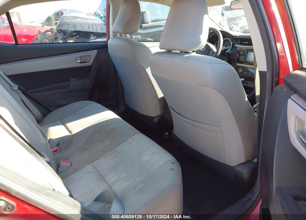 2016 TOYOTA COROLLA LE VIN: 2T1BURHE7GC607613