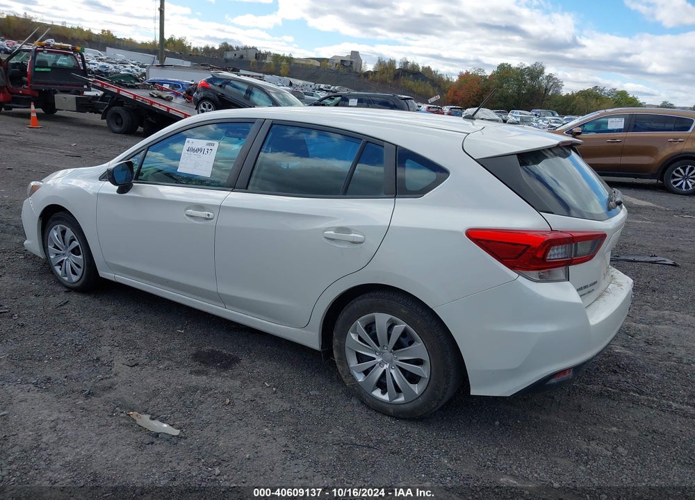 2020 SUBARU IMPREZA 5-DOOR VIN: 4S3GTAB61L3731892