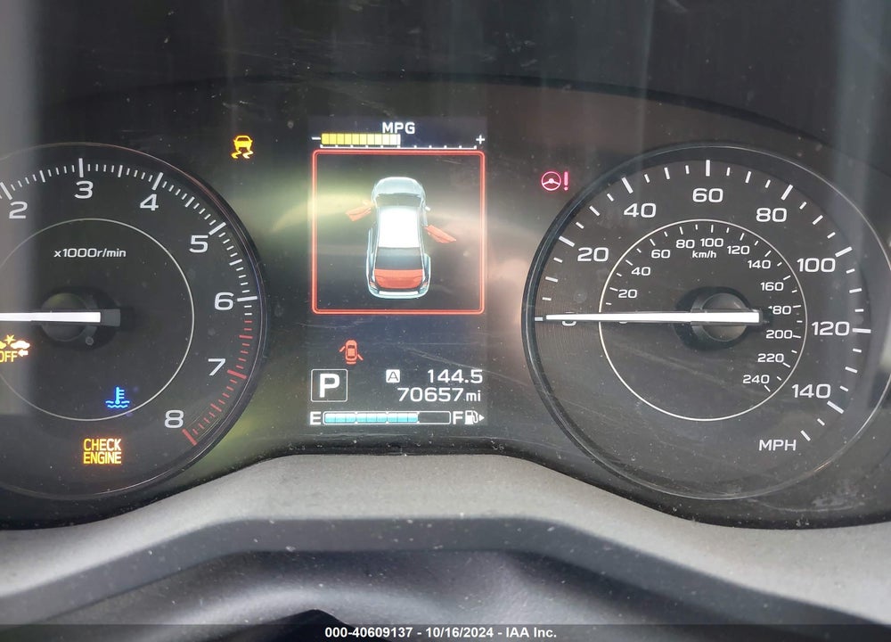 2020 SUBARU IMPREZA 5-DOOR VIN: 4S3GTAB61L3731892