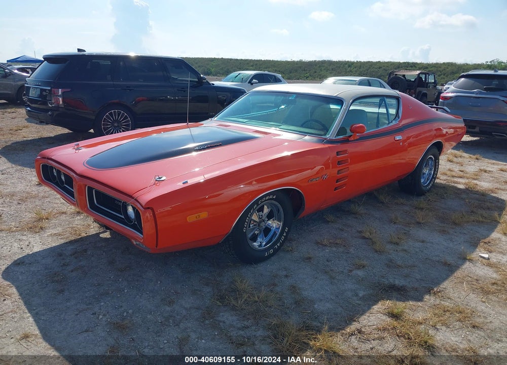 1972 DODGE CHARGER VIN: WH23G2A104553